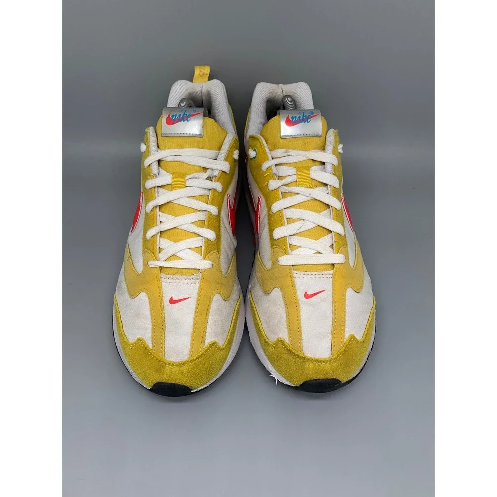 Nike Air Max Dawn Yellow Red Running Shoes DQ7643-700 Men's Sz 10‎